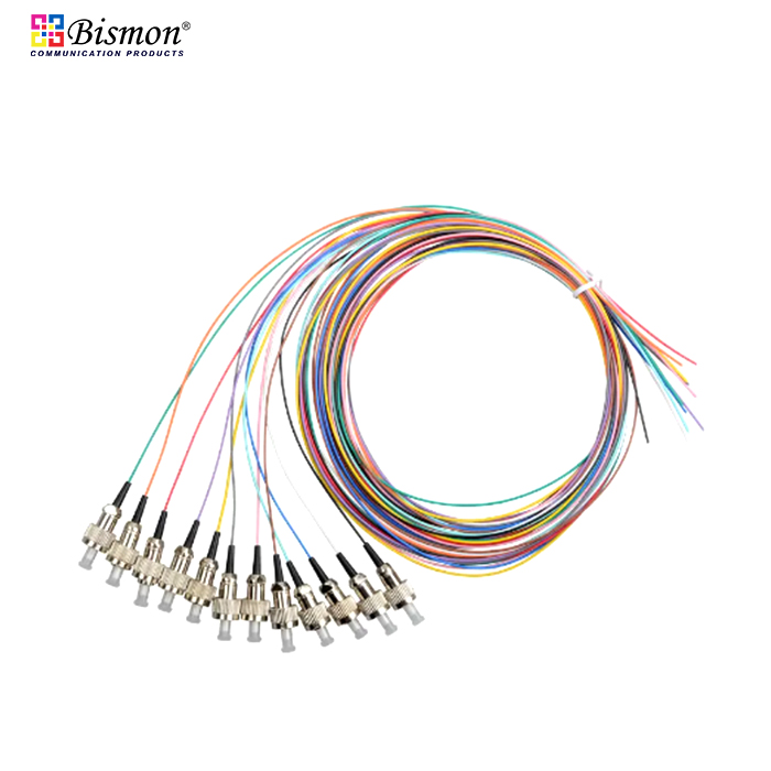 FC-UPC-Pigtail-Fiber-optic-Single-Mode-1-0-meters-OD-0-9mm-12-Color-set